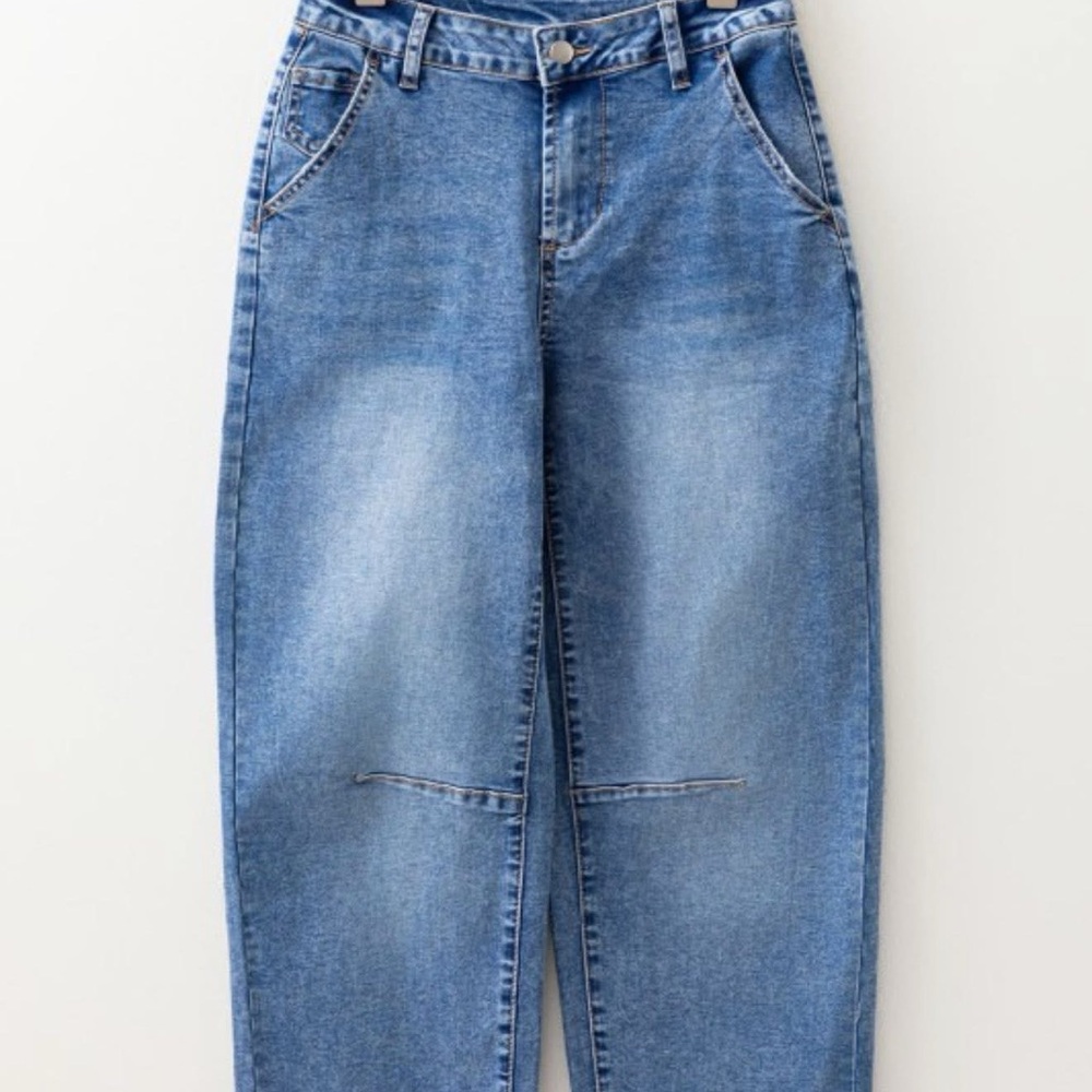 Stylish Blue Boyfriend Jeans